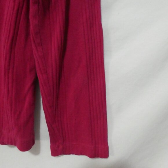 LAND'S END | medium (10-12) | Ribbed Pink Cotton Long Sleeve Pullover Shirt - Picture 9 of 16